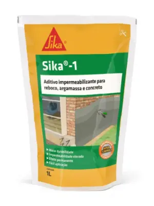 MPERMEABILIZANTE SIKA PARA ARGAMASSA 1L