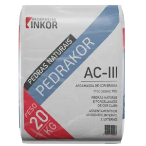 ARGAMASSA INKOR PEDRAKOR ACIII BRANCA