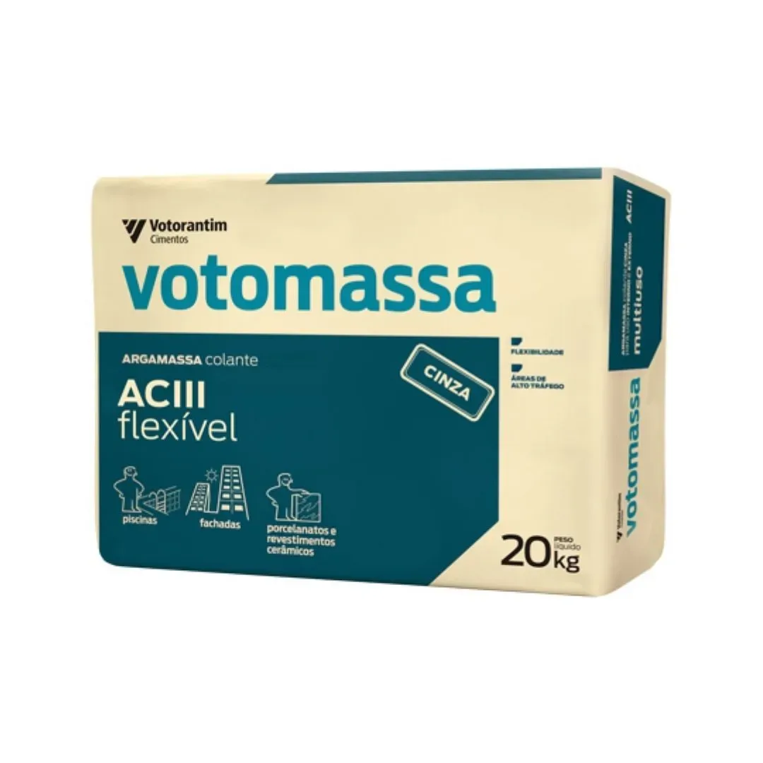 ARGAMASSA VOTORANTIM ACIII CINZA